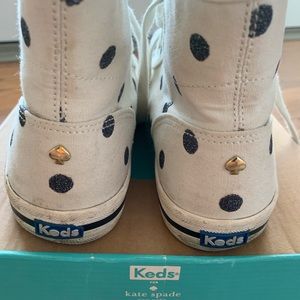 Keds x Kate Spade white high tops